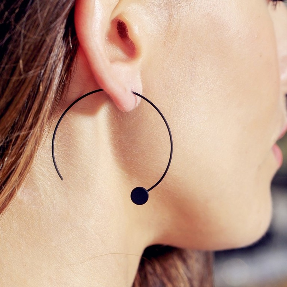Retro Hoop Earring